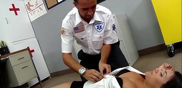  Big TITS in uniform - (Charley Chase, Keiran Lee) - Charleys CPR Seminar - Brazzers
